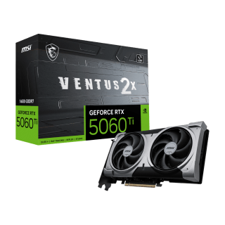 Tarjeta Gráfica MSI GeForce RTX 5060 Ti 16G VENTUS 2X PLUS por 419,90€