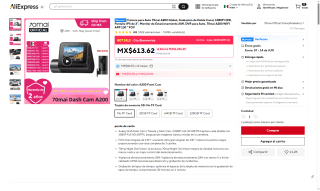 Cámara 70mai A200 1080P por $635 | AliExpress
