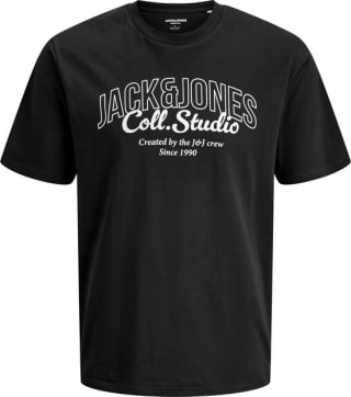 JACK & JONES Shirt 'JJMAKOTO' in Nachtblauw, Zwart, Wit voor €14 bij Bol
