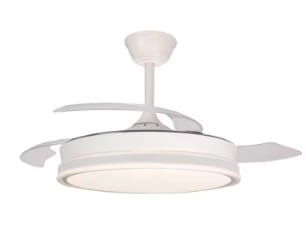 Ventilador de Techo Akunadecor PITIJOPO Motor DC LED 45W Blanco por 44,63€