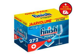 Finish All-in-1 Vaatwastabletten voor €35,99