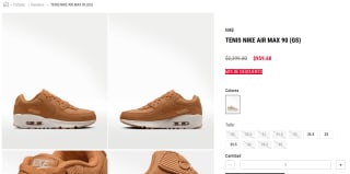 Tenis Nike Air Max 90 (GS) por $960 | TAF