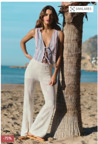 Pantalones Meringue para Mujer High Spirits por 7.99€