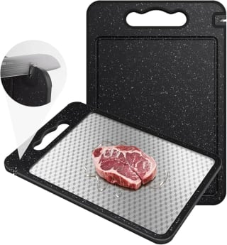 Tabla de cortar SULYOOP 2 en 1 por $176 | Amazon (Prime)