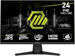 Monitor MSI MAG 244F 200Hz por $1,950 | Amazon (Prime)