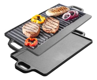 Plancha Grill Hierro Fundido 44cm por $294 | Oferta Mercado Libre