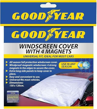 Get Goodyear Magnetic Car Windscreen Cover for £5.49
