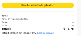 SONGMICS Schoenenrek met 3 niveaus voor €16,78 bij Amazon