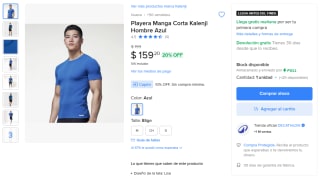 Playera Deportiva Kalenji por $143 | Mercado Libre