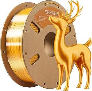 1 KG ERYONE Ultra Silk PLA filament voor 3D-printers, voor €16 bij Amazon