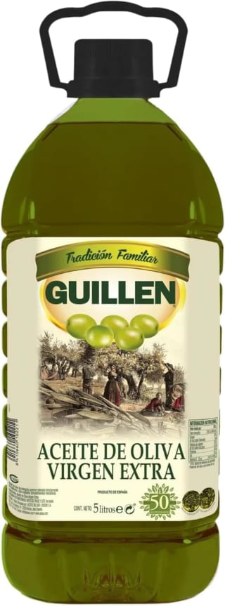 Guillén Aceite de Oliva Virgen Extra - Garrafa 5 L por 23.75€