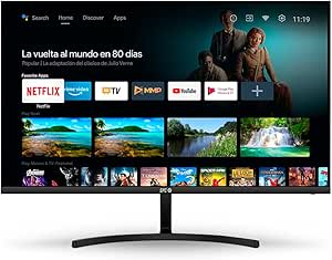 SPC Smart Monitor 27 Monitor Android TV 27” Full HD, Altavoces Integrados por 135,27€