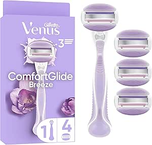 Gillette Venus ComfortGlide Breeze + 4 cuchillas por 11.39€