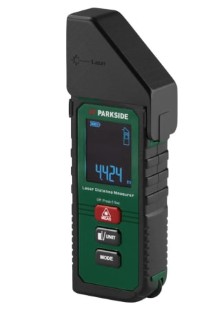 Parkside Medidor láser de distancias por 19,99€