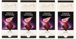 4 x Lindt Excellence Chocolate Negro con Higo y Trozos de Galleta 100 g por 7.96€