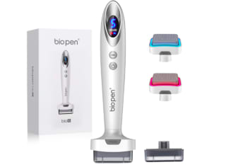 Derma Stamp 140 Pins microneedling y ems blanco plateado por 56,39€