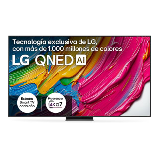 TV QNED 86" LG 86QNED81A6A, UHD 4K, Procesador Inteligente α7 por 1.061,65€