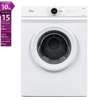 Secadora de Ropa por Ventilación Midea BLANCA de10KG por $199.990