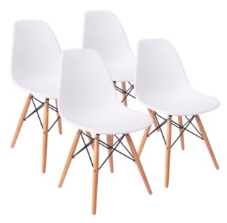 Pack 4 Sillas Dinamarca Cloak por 40,36€