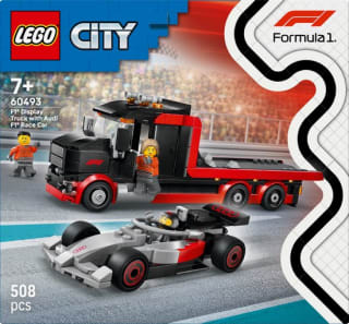 Lego F1® displaytruck met Audi F1® racewagen voor €37,99 bij Bol