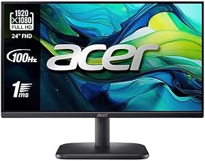 Monitor Acer EK241Y G 23,8" Full HD, IPS, 120 Hz HDMI, 75 Hz VGA, 4 ms por 69.90€