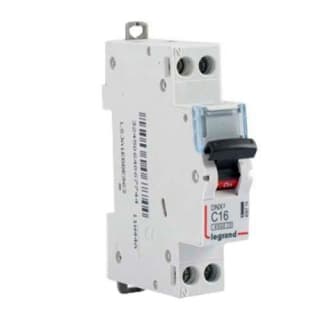 Disjoncteur Legrand DNX3 16A Ph+N Courbe C - 4.5kA, 230V, 406774 à 6,90€