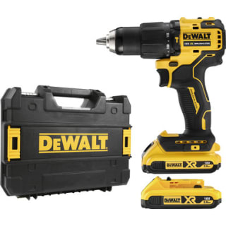 DeWalt DCD709D2T-GB 18V XR Brushless Compact Combi Drill 2 x 2.0Ah - Free C&C