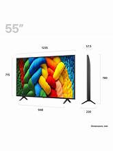 LG 55NANO80A6B 55 Inch 4K NanoCell Smart TV Deal at John Lewis £379