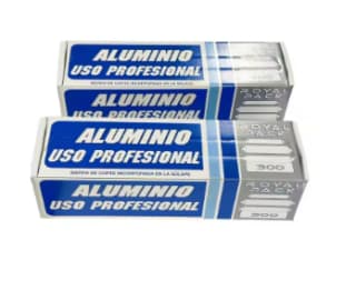 2 Papel aluminio profesional 1Kg Catering, Cocina y Papelería por 11,77€