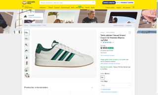 Tenis Adidas Grand Court 3.0 Hombre Blanco por $959 | Oferta Mercado Libre