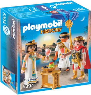 Playmobil Caesar en Cleopatra 5394 voor €34,99 bij Bol