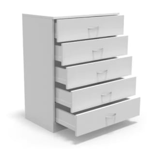 DORMIDAN Cómoda 5 Cajones Guías Metálicas por 52,42€