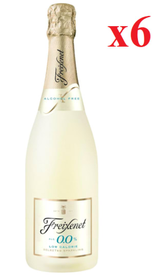 6 Botellas de 750ml de Freixenet Alcohol Free por 31.99€