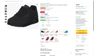 Tenis Skechers Uno-Stand on Air por $841 | Oferta Amazon
