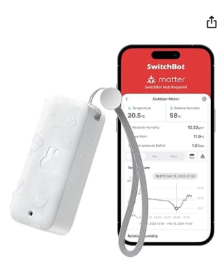 SwitchBot IP65 thermometer voor €19,99