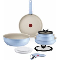 Tefal Ingenio Serenity - Batería de cocina de 11 piezas con mangos extraíbles a 49.9€