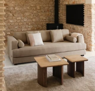 Sofá Neftis 3 Plazas Tela Bouclé por 382,46€