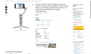 DJI Osmo Mobile SE Gimbal 3 Ejes por $856 | Amazon