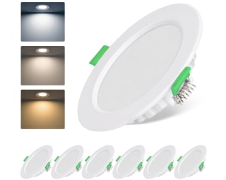 Pack 6 Downlight LED Regulable 7W por 12,37€