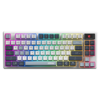 MSI FORGE GK600 TKL W SKY teclado inalámbrico por 62.91€