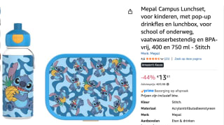 Lunchset Mepal Campus Bento (Pop-up + Lunchbox) Stitch voor €13,51 bij Amazon