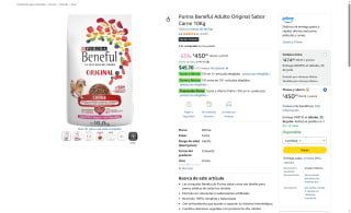 Purina Beneful Adulto Original 10Kg por $450 | Oferta Amazon