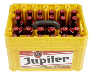24x 25cl Jupiler pils 5,2% (bak) voor €10 per bak bij Colruyt