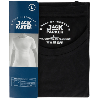 Jack Parker Camiseta Ajustada Negro Talla L por 2,98€