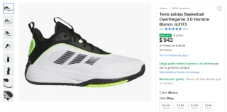 Tenis Adidas Ownthegame 3.0 por $943 | Oferta Mercado Libre