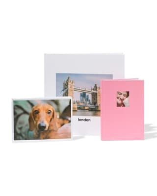 40% korting op 1 basis fotoboek bij HEMA
