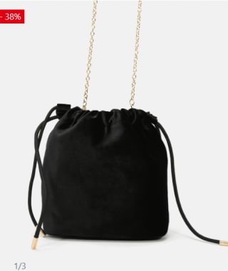 Bolso bombonera terciopelo por 15.99€