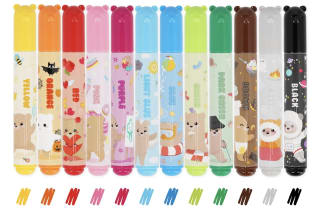 LEGAMI juego de 12 rotuladores Teddy Friends 12 colores surtidos por 3,98€