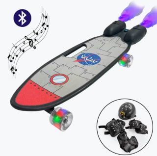 Monopatín Skateboard Para Niños ATAA Misil Con Luces LED Y Humificador por 45.99€