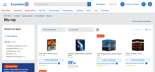 Sélection de coffrets de films en Blu-Ray 4K en promotion